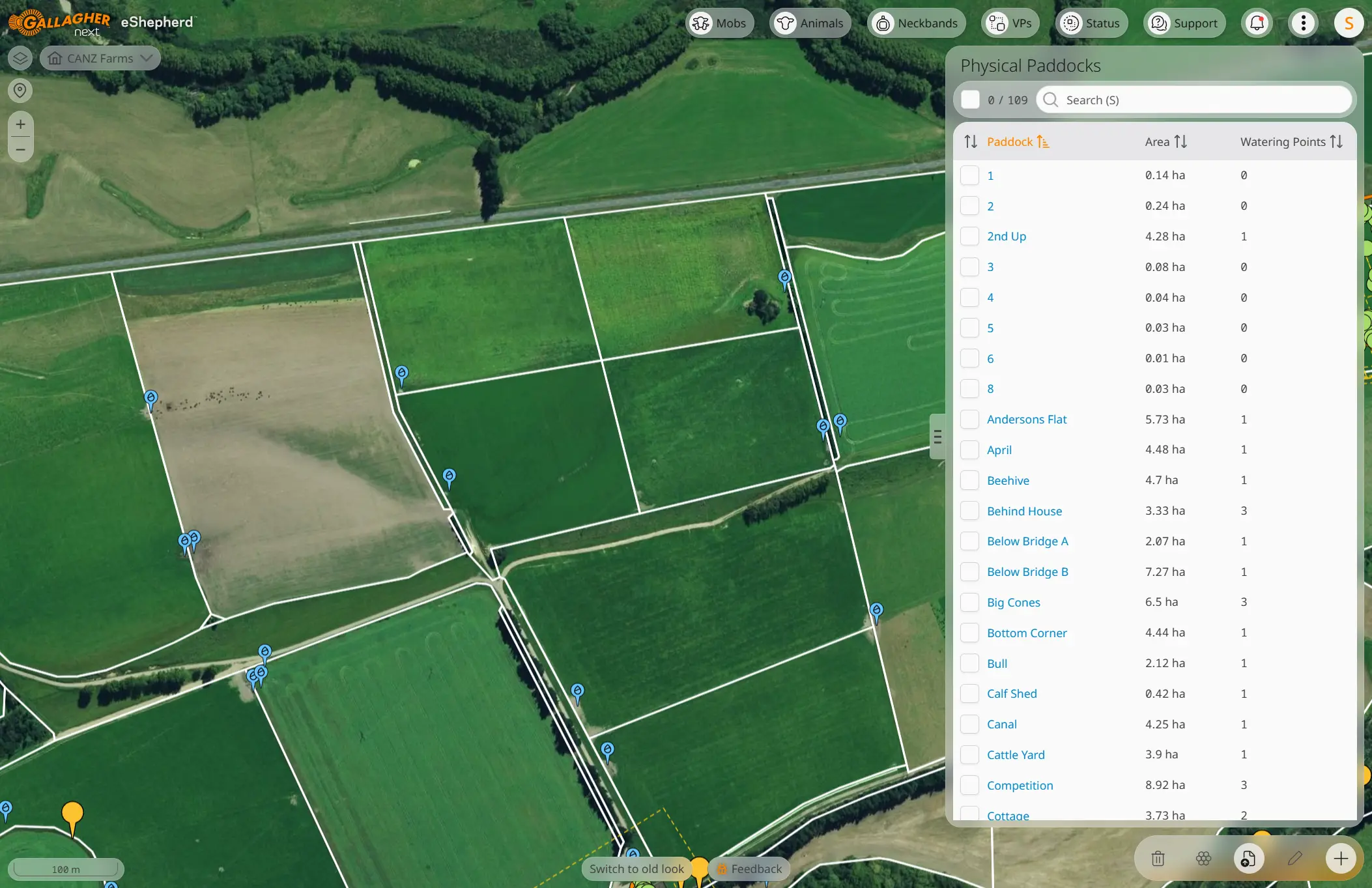 Manage your infrastructure · Your physical paddocks.
